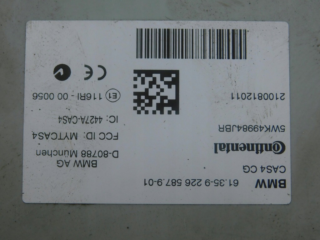 фото №9, 0281017081 8511385 набір стартовий bmw 5 f10 3.0 d