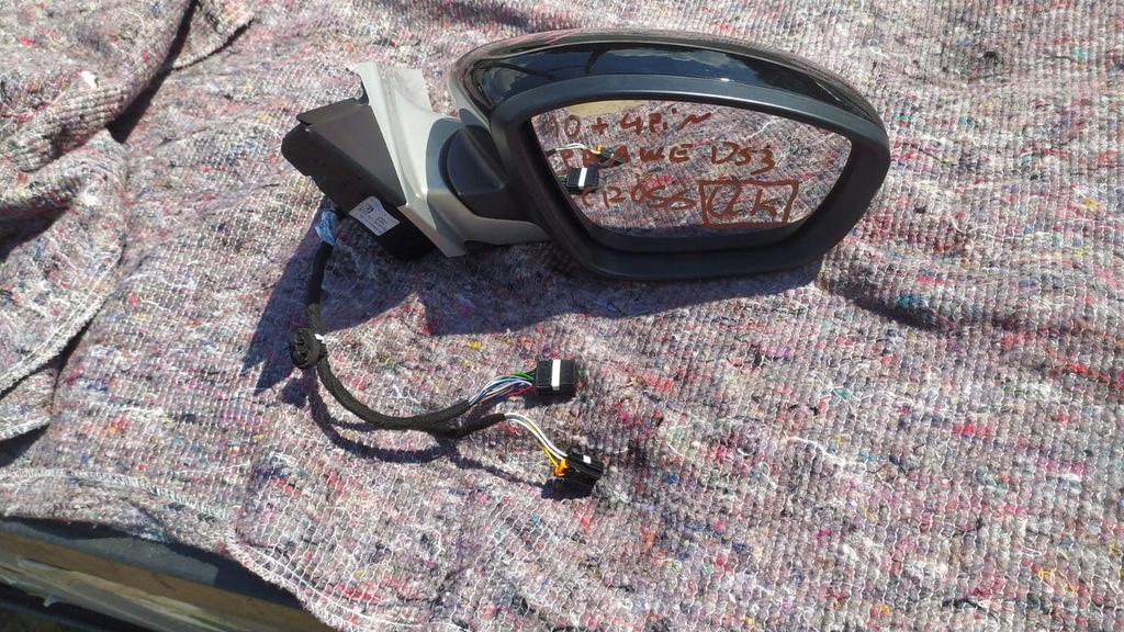 фото №1, Citroen ds3 crossback anglik дзеркало праве 14 pin
