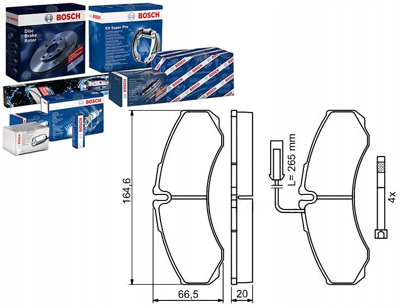 фото №1, Тормозные колодки тормозные rvi maxity nissan nt500 cabstar n