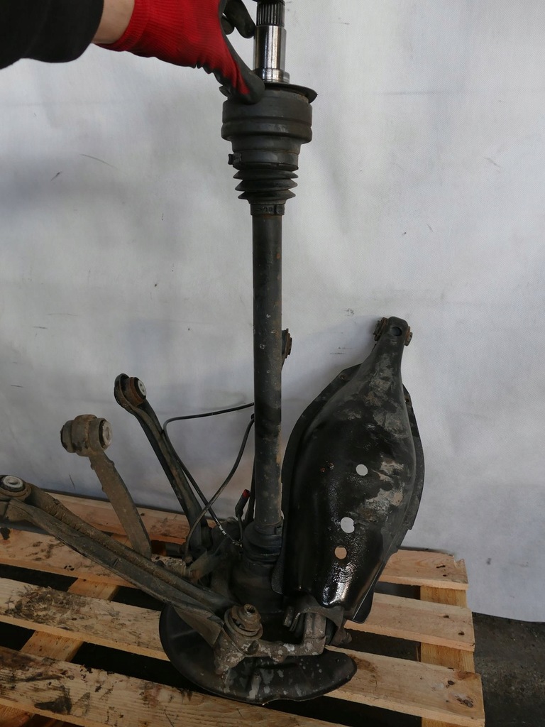 фото №9, Mercedes r172 slk 1.8 cgi ступиця привідний вал важіль правий задня поворотний кулак