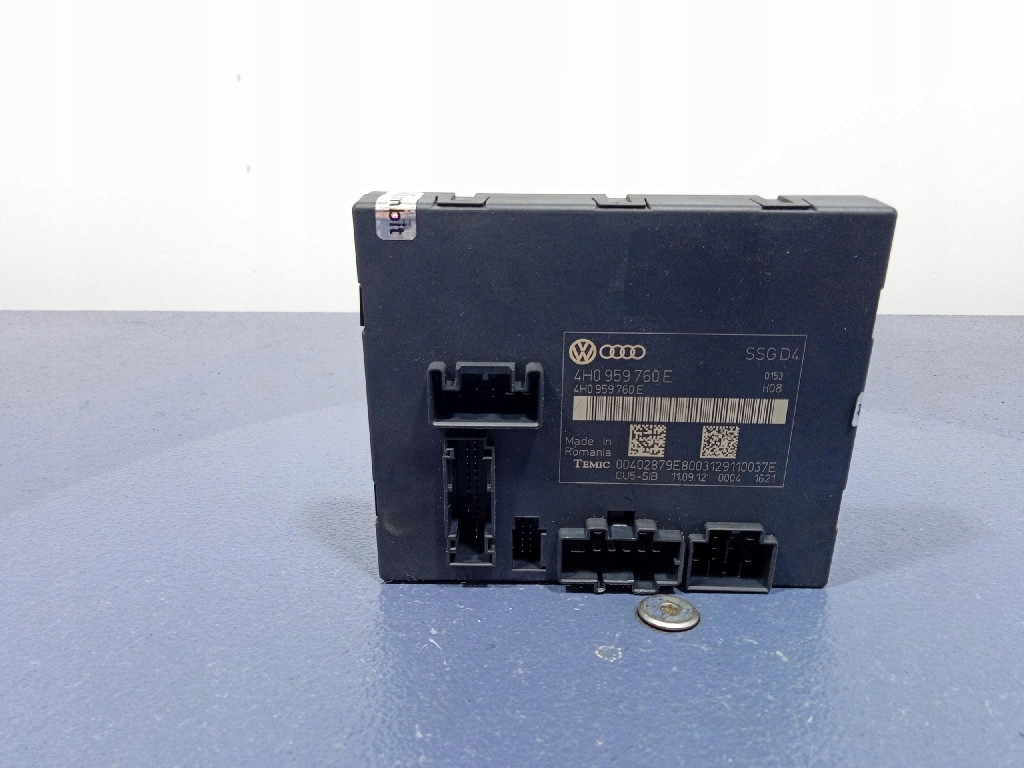 фото №1, Audi a8 d4 модуль блок управления сиденье 4h0959760e