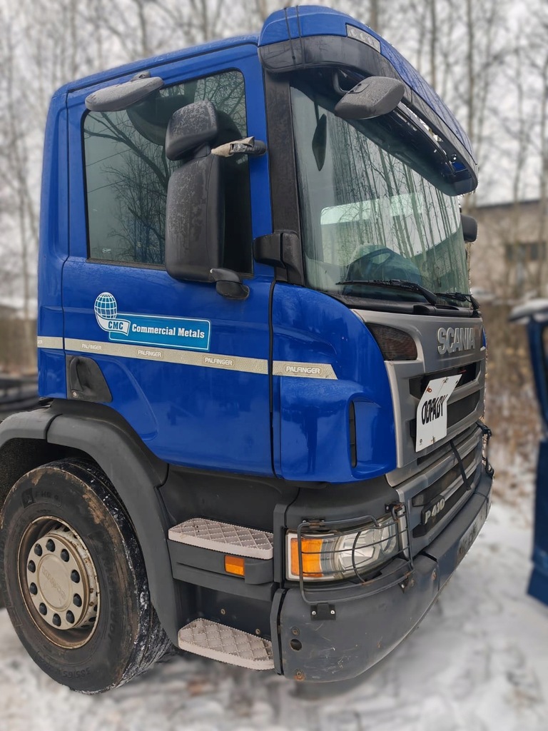 фото №1, Каркас кабіна самоскид scania p410