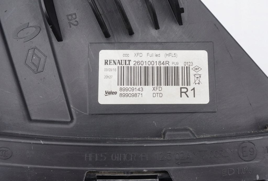 фото №7, Renault talisman 2015 - фари full led + модулі фара l+r пара оригінальний номер