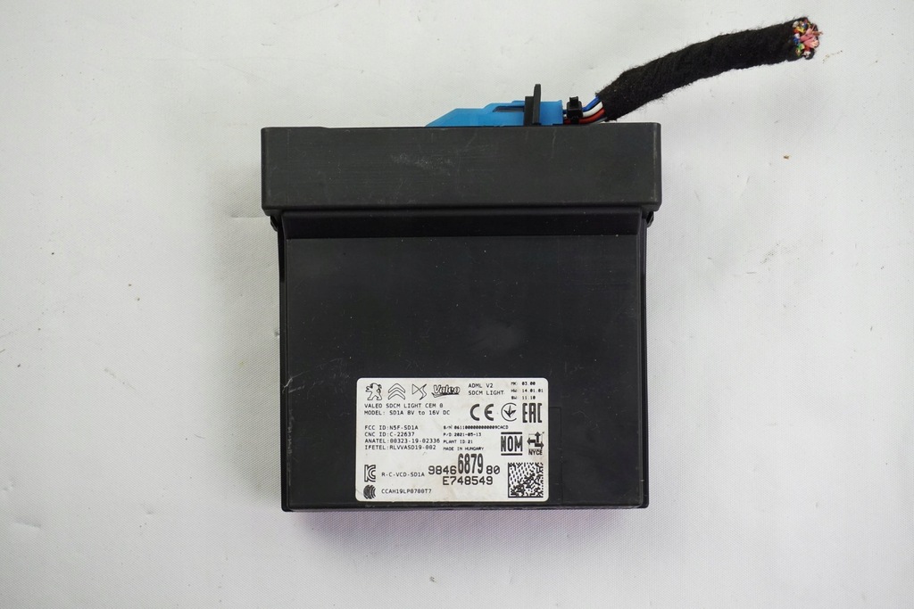 фото №1, Модуль блок управления citroen c3 aircross 9846687980