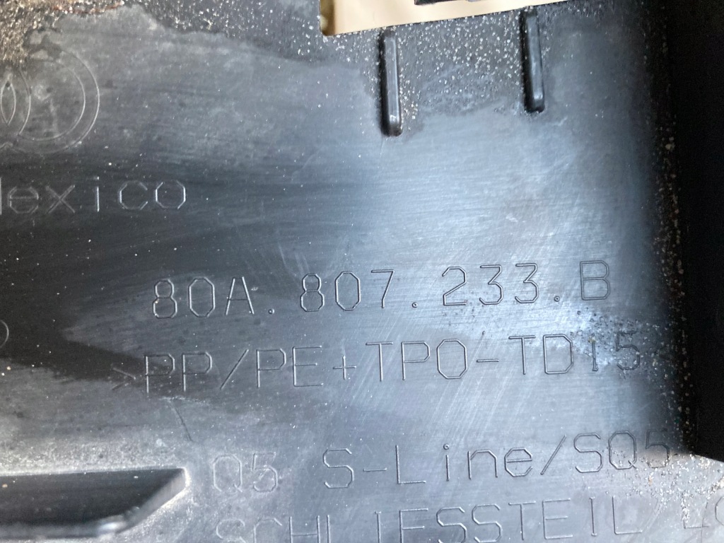 фото №8, Захист pod бампер перед audi q5 80a807233b