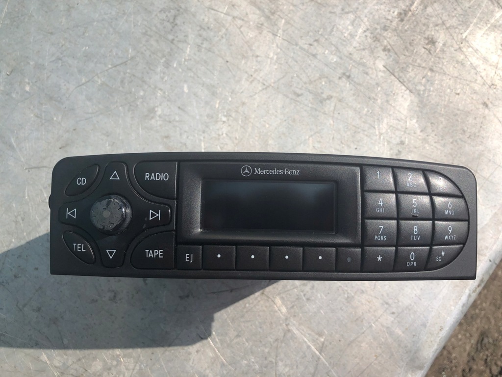 фото №1, Mercedes w203 оригинальные радио a2038202486