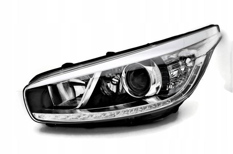 фото №1, Kia ceed 2012- фара + led левый h7h7h7 tyc