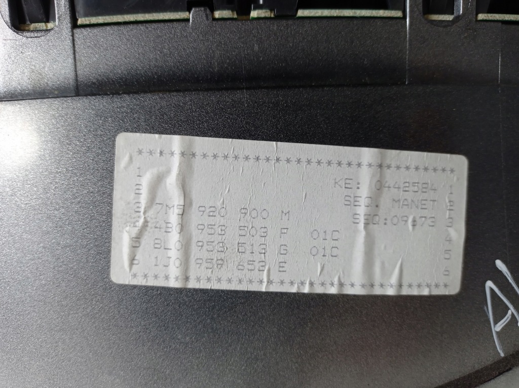 фото №5, Счетчик приборы ford galaxy 7m5920900m