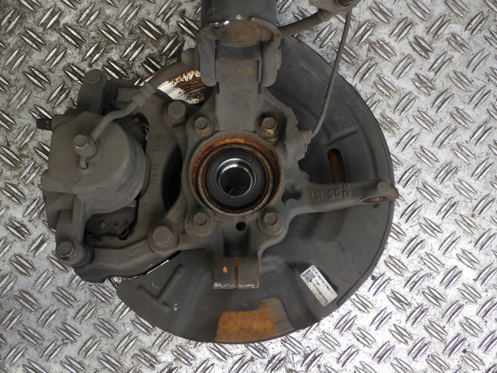 фото №6, Поворотный кулак амортизатор правый перед kia sportage iv