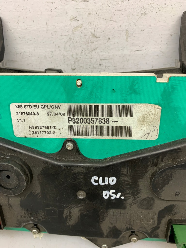 фото №3, Счетчик приборная панель p8200357838 renault