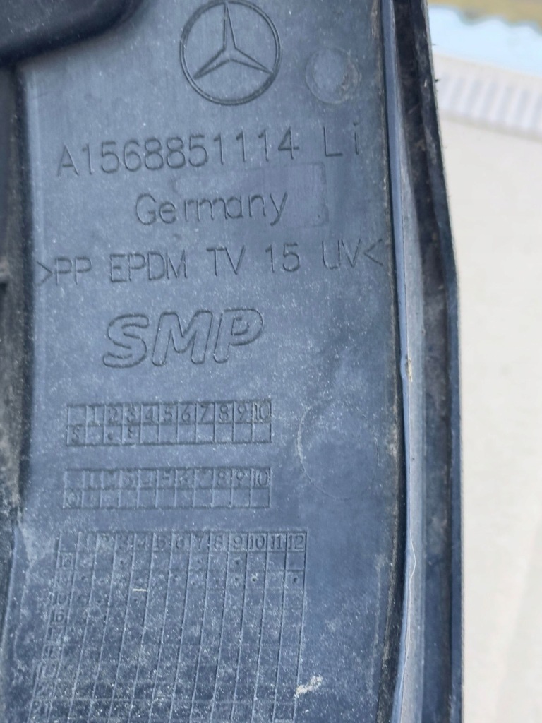 фото №12, Бампер задня amg mercedes gla x156 589lak kompletny 1568852425 1568852825 оригінальний номер