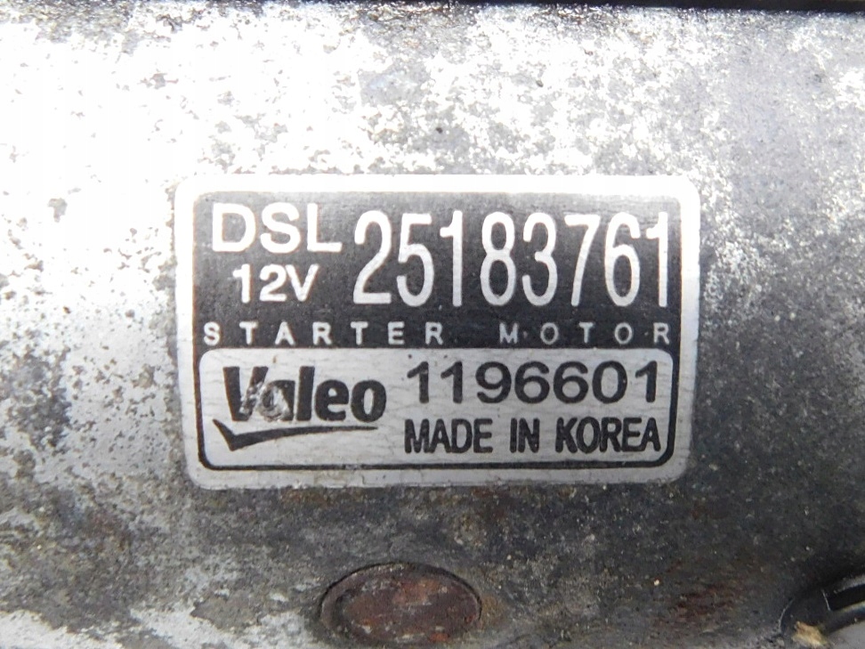 фото №13, Стартер 25183761 opel antara chevrolet captiva orlando 2.0 2.2 vcdi cdti