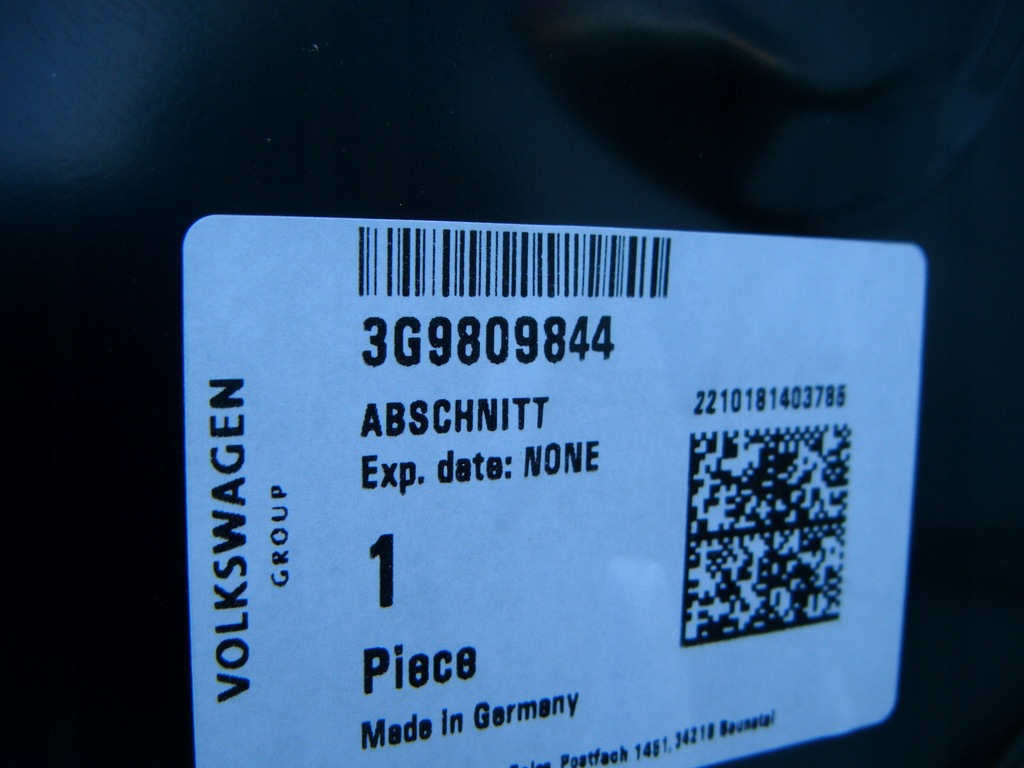 фото №14, Vw passat b8 kombi 14- крила правий задня 3g9809844