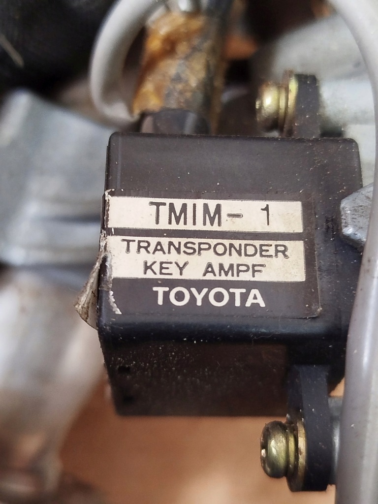 Колонка рулевая замок зажигания петля иммобилайзер toyota paseo 89783-16010 в Украине