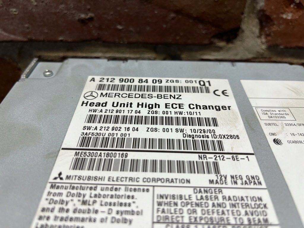 фото №4, Mercedes w212 радио cd навигация a2129008409