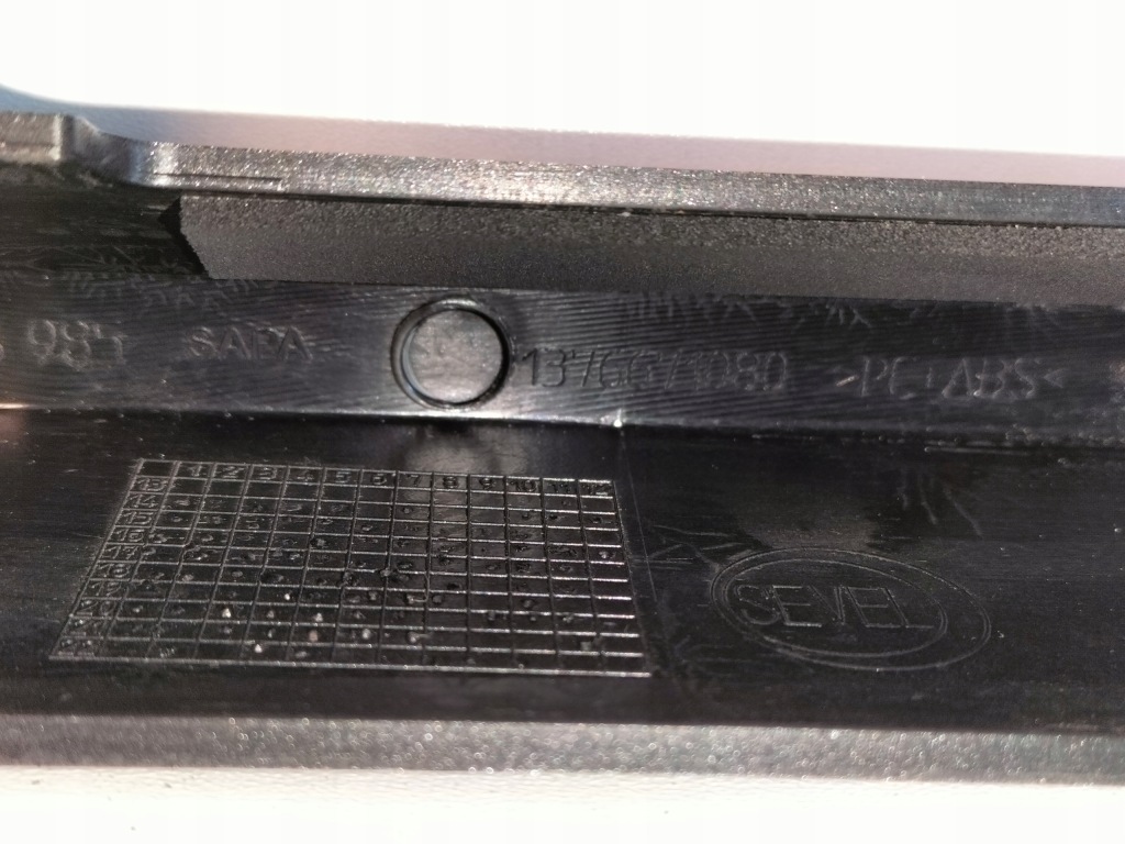 Молдинг нижняя спойлер решётка бампера перед fiat ducato iii lift 18-24 Недорого