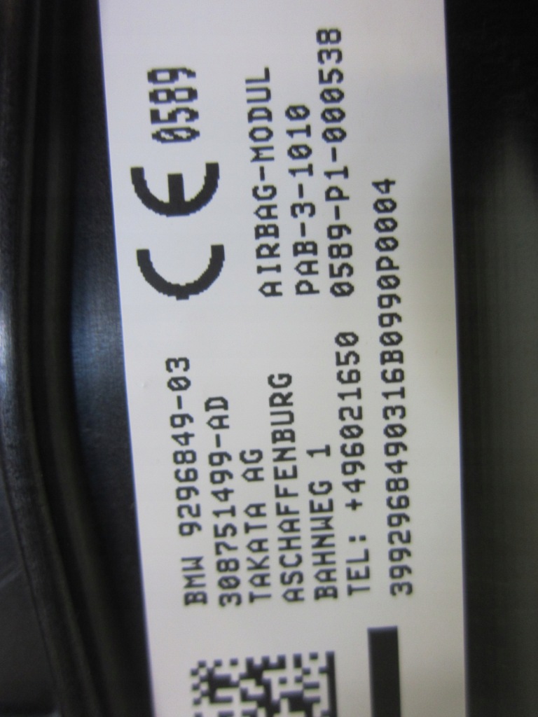 фото №9, Bmw x1 f48 f39 x2 панель приладів приладова панель  51456969852 6969852 czarna oryg