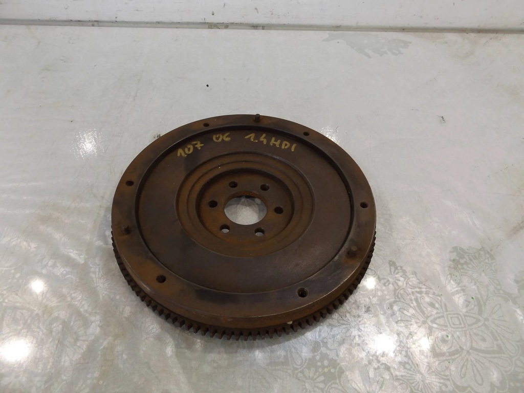 фото №1, 107 1,4hdi колесо маховик