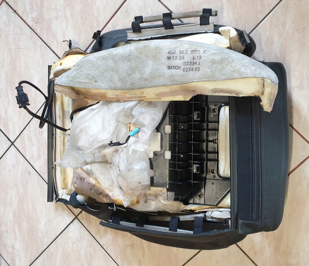 фото №16, Сидіння сидіння перед r audi a6 c7 a7 4g czarna шкіра soul valcona do оригінальний номер