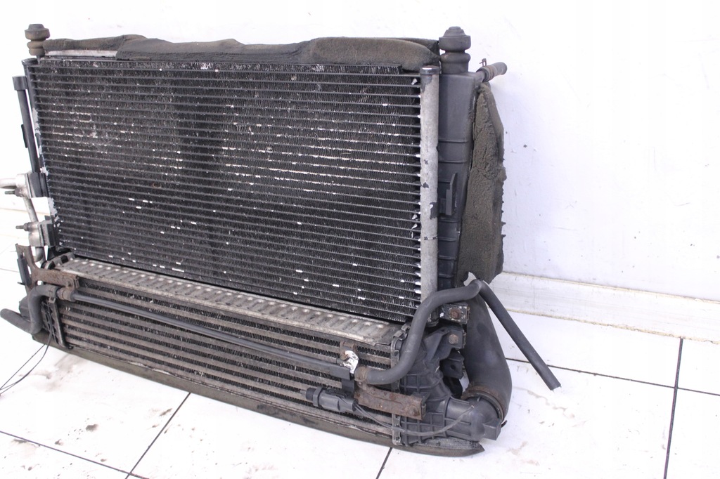 фото №6, Комплект радиатор вентиляторы jaguar x-type 2.0 d