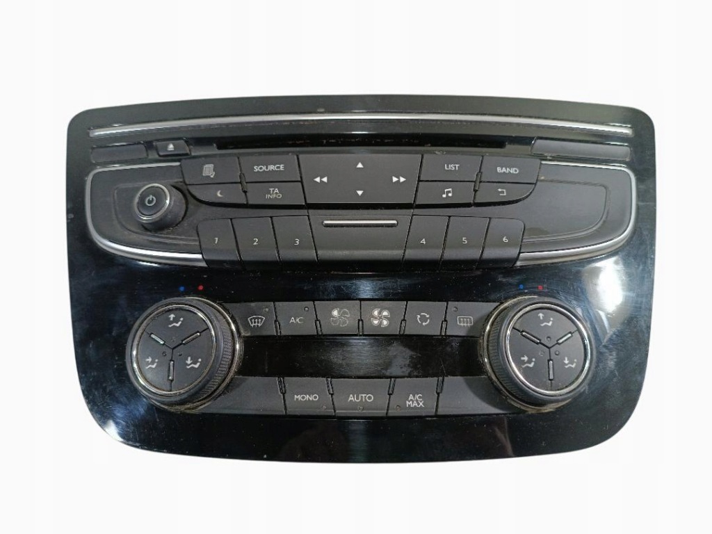 фото №1, Панель радио кондиционера peugeot 508 i 1.6 ehdi 98023793xz