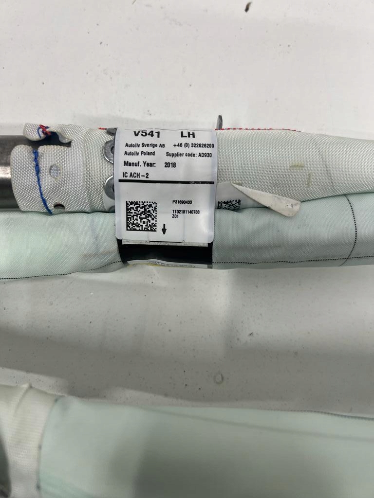 фото №7, Volvo v90 подушка шторка безопасности оригинал левая/правая