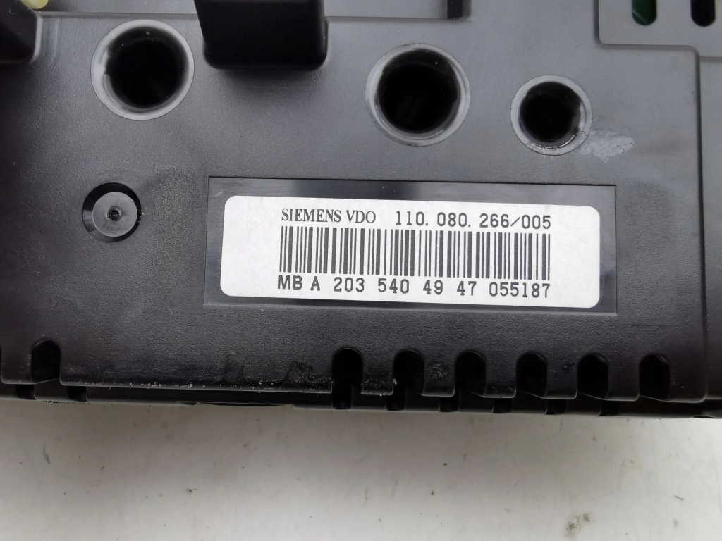 фото №11, Mercedes-benz c w203 2004 приборы, приборы