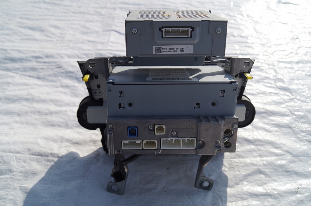 фото №5, Радио mp3 wma дисплей toyota highlander ii 2