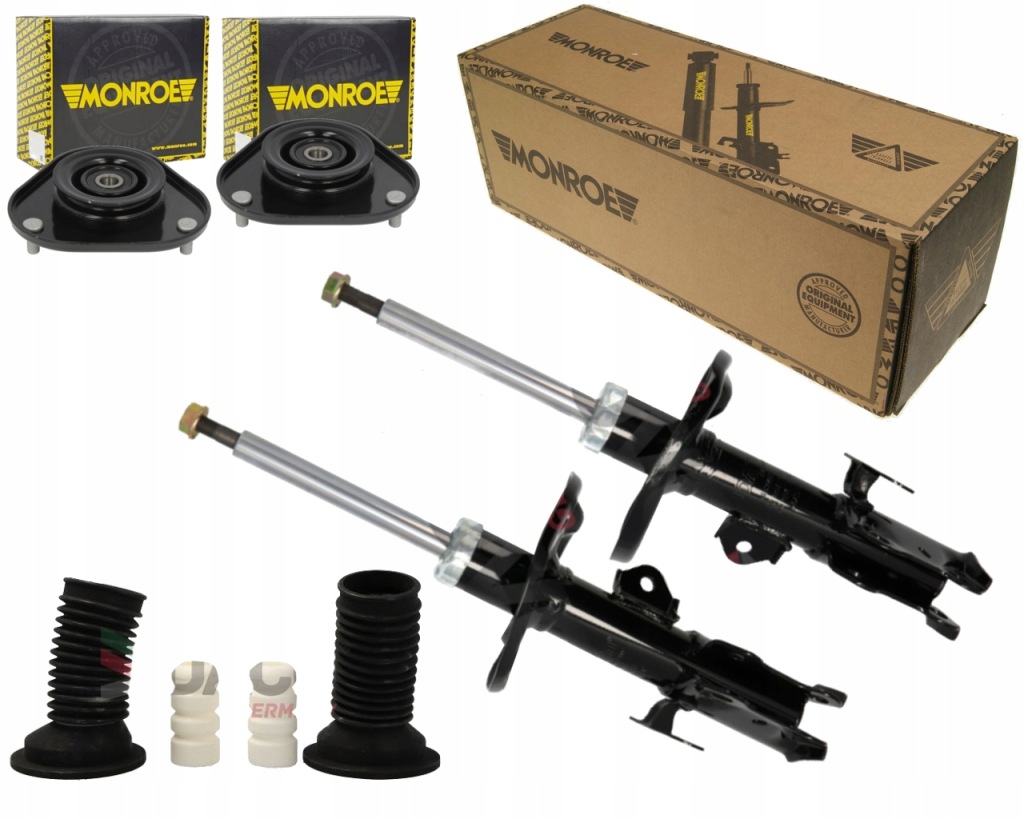 фото №1, Monroe 2x амортизатори подушки безпеки захист відбійники toyota corolla auris e15 e18