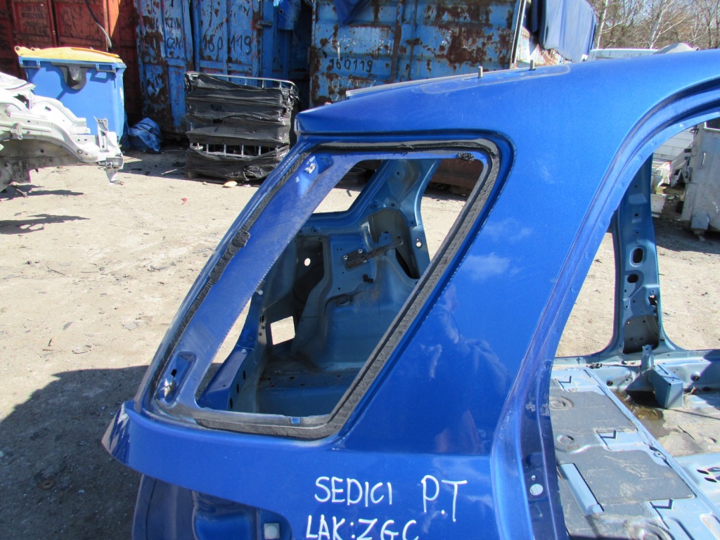 фото №4, Крыло четверть правый задняя fiat sedici 05-14r