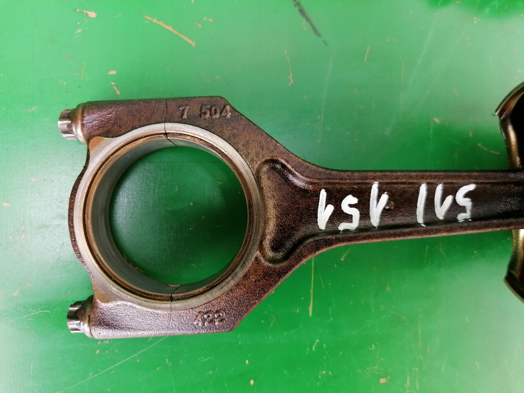 фото №12, Поршень шатун двигателя bmw e90 320i 2.0 n46b20 150