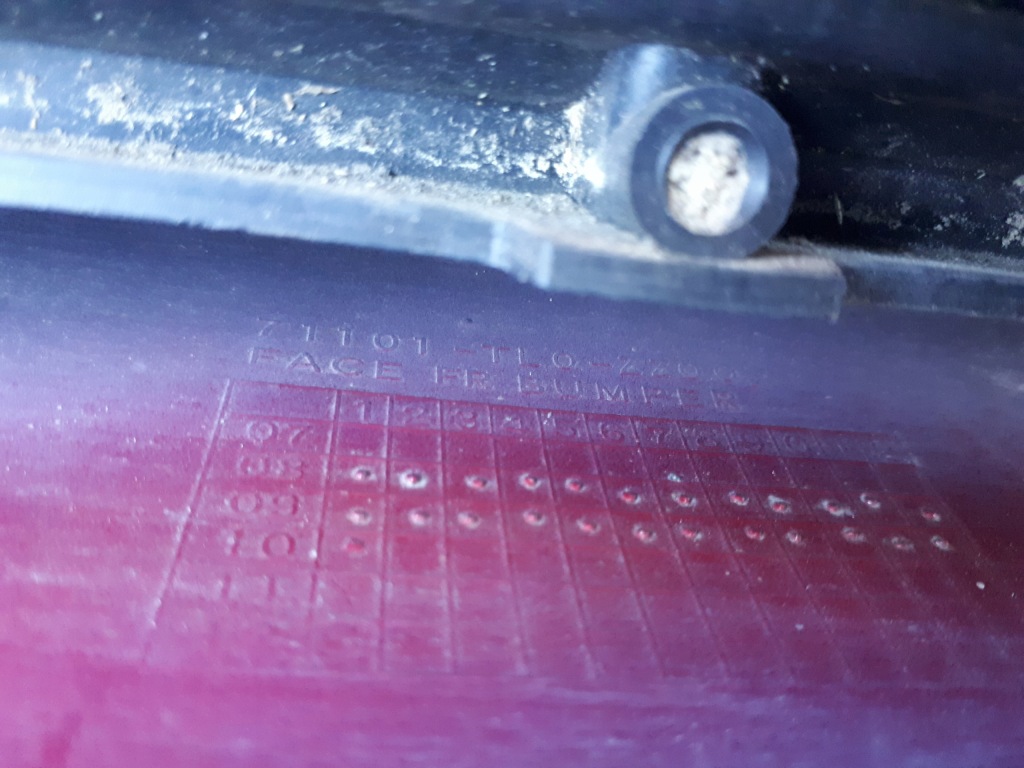 фото №16, Honda accord viii kombi sedan 08-11 бампер перед