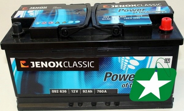фото №1, Акумулятор jenox proszowice słomniki jenox 092636