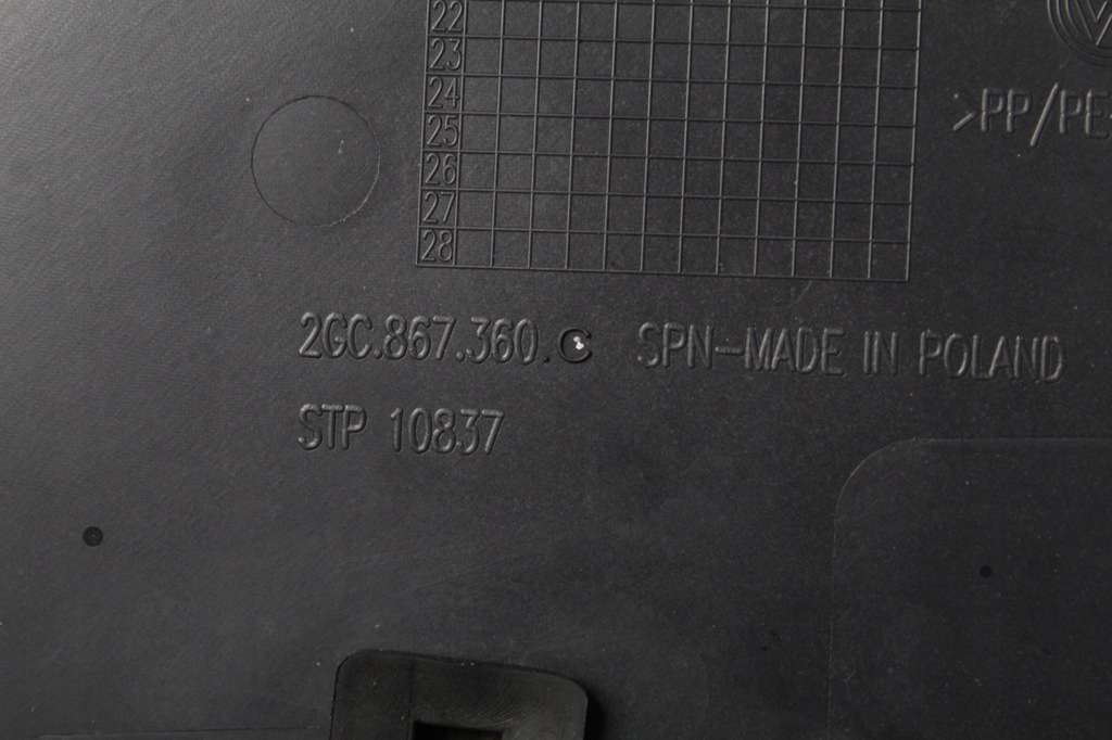 фото №13, Vw t-roc лампа стельовий панель захист 2gc947135c 2021r