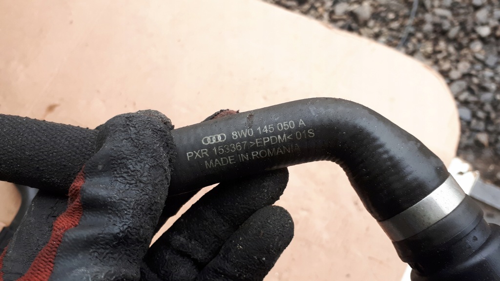 фото №9, A4 b9 8w трубка шланг wąż wody 1.4 tfsi a5