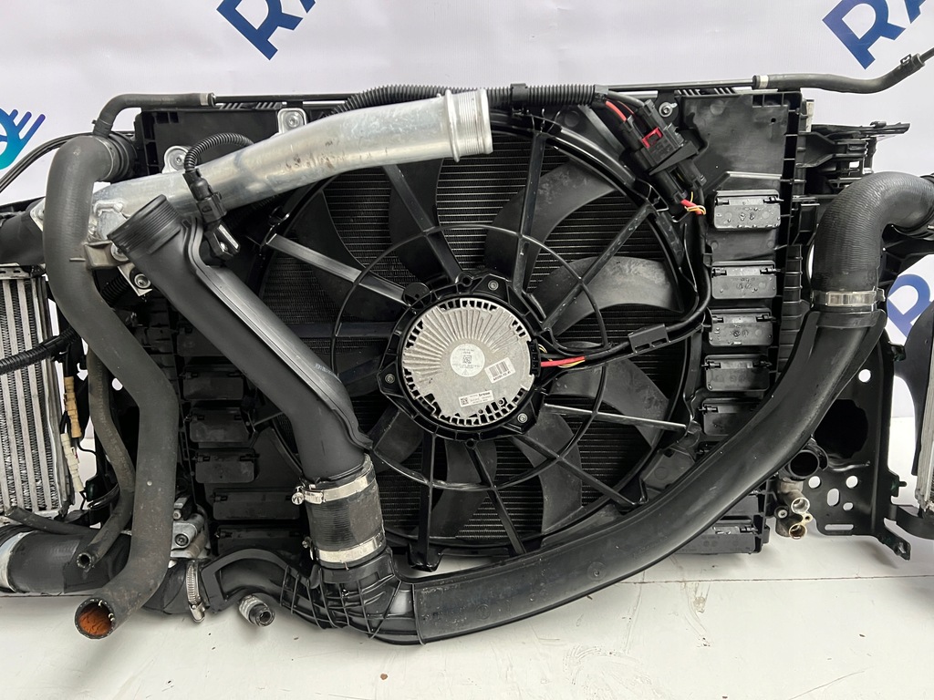 фото №11, Pas передний радиатор porsche cayenne ii 7p 7p5