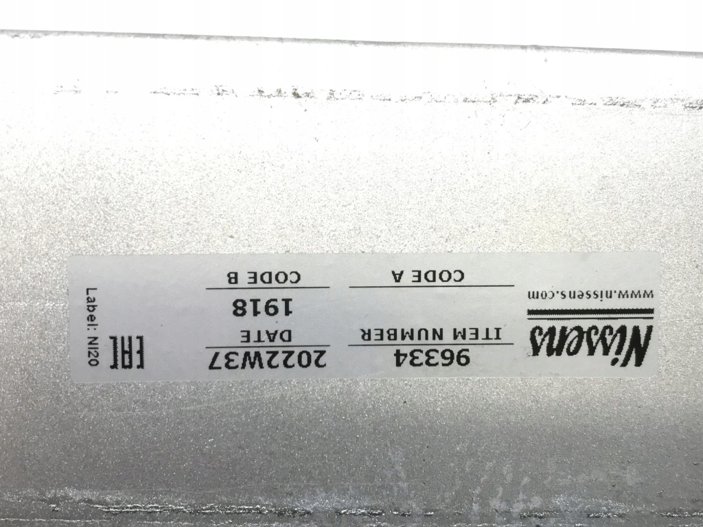 Интеркулер mercedes w177 w176 96334 Недорого