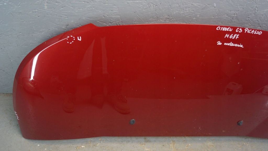 фото №13, Citroen c3 picasso капот крышка двигателя m687