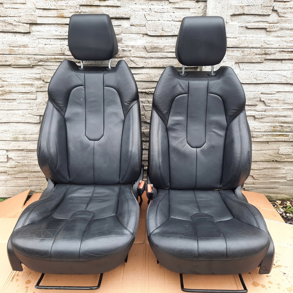 фото №1, Range rover evoque сиденья заднее сиденье кожа czarna