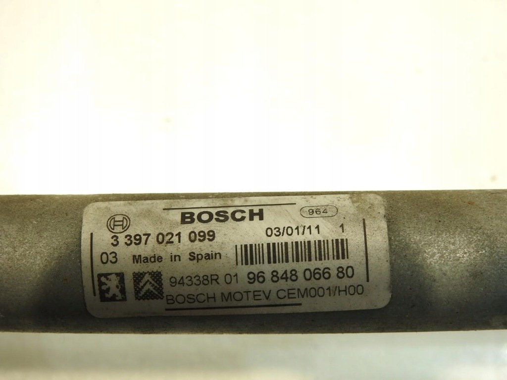 фото №9, Механизм дворник перед peugeot 308 i 0390241869 9684806680