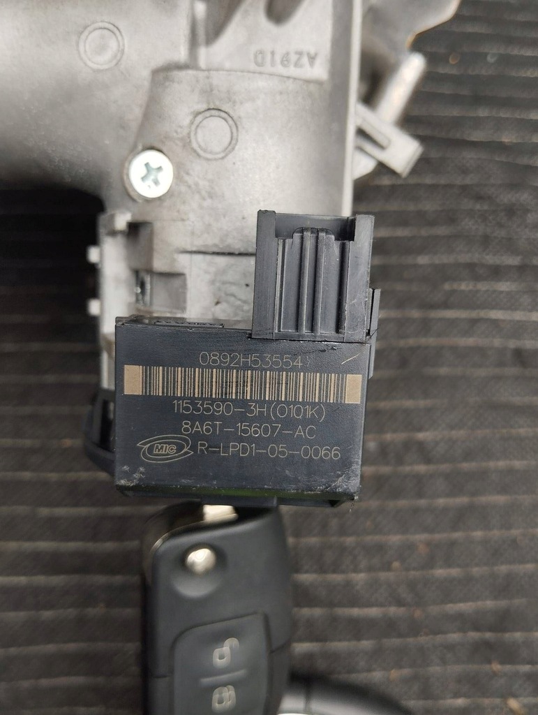 фото №15, Набір стартовий бортовий комп'ютер ford fiesta mk7 1.0 eco cv6a-12b684-bb eu