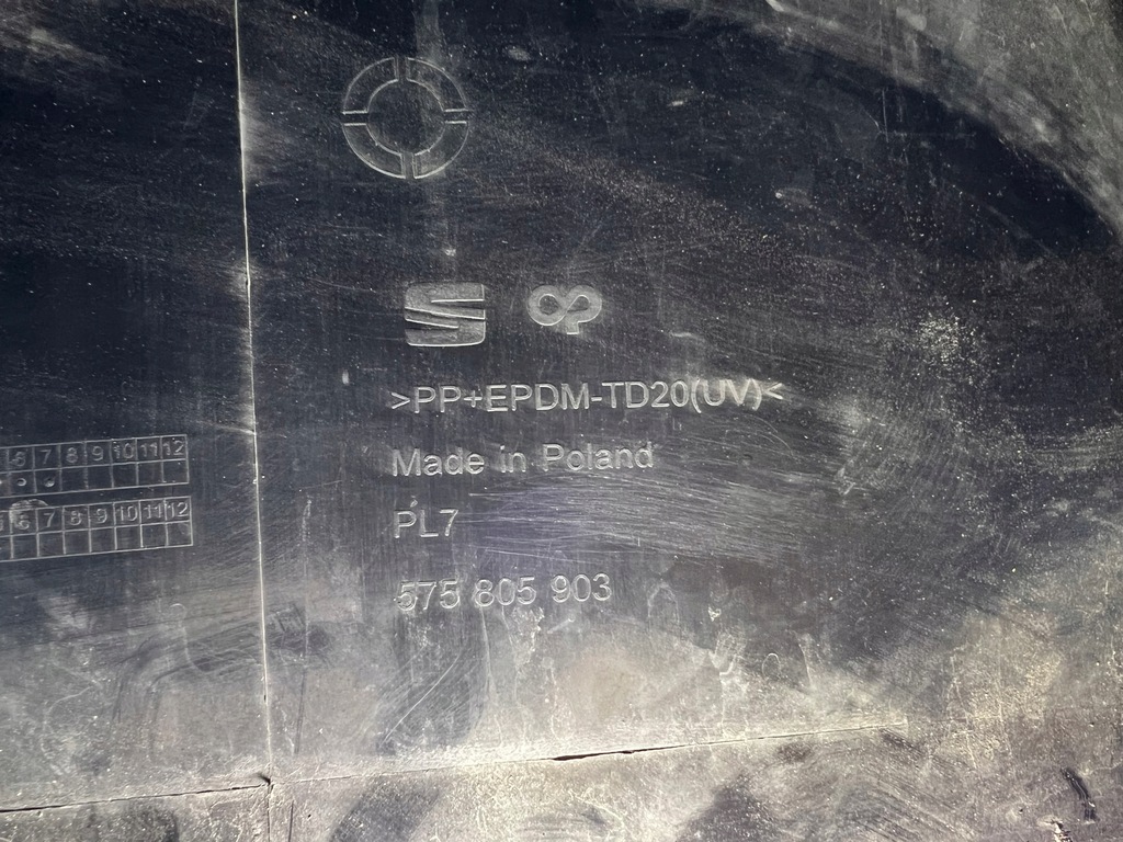 фото №6, Seat ateca бампер передний спойлер