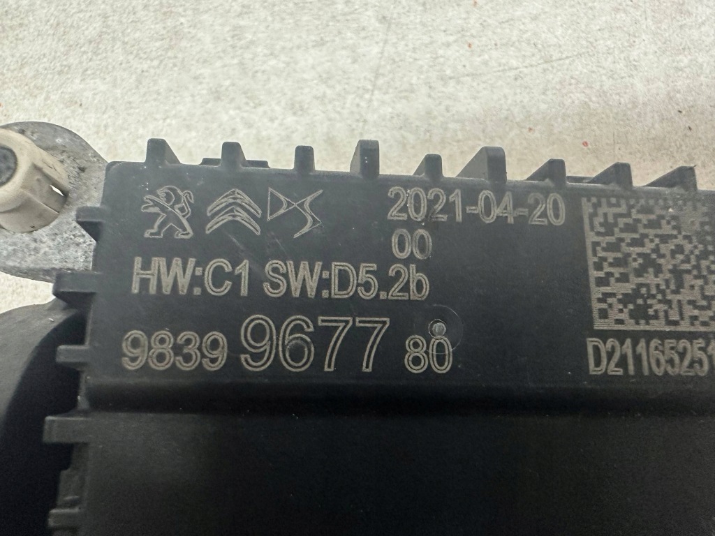 Модуль радар датчик acc citroen peugeot opel 9839967780 oryg Доставка