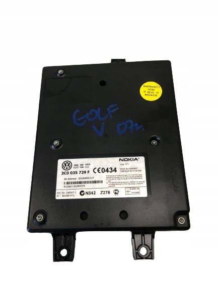 фото №1, Модуль bluetooth vw golf v 3c0035729f