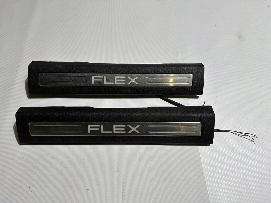 фото №8, Накладка молдинг порог перед передняя led левая правая ford flex 2009 - 2019