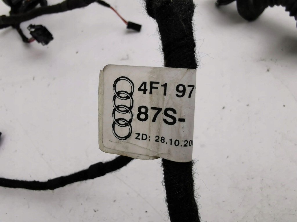 фото №14, Audi a6 s6 c6 4f 2007 права сторона джгут трубопровід двері задніх