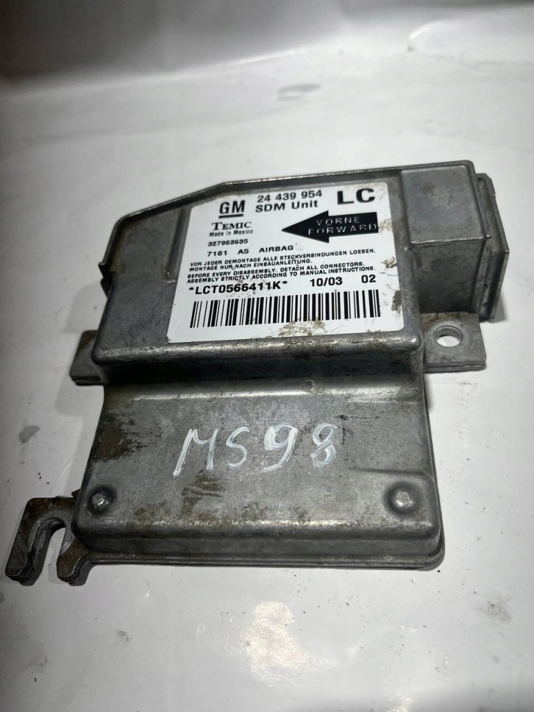 Купить Модуль датчик подушка безопасности opel corsa c 24439954