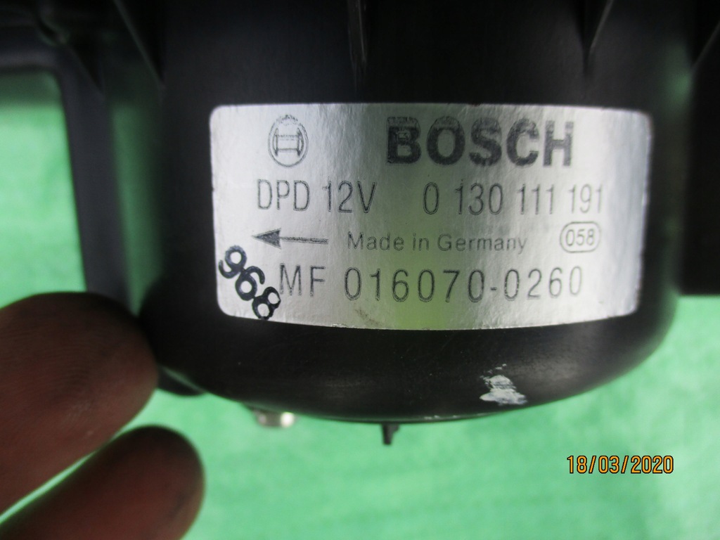 фото №4, Volvo v40 s40 повітродувка вентилятор 0130111191