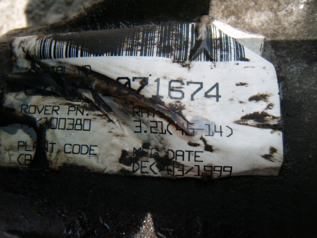 фото №7, Land rover freelander 97-06 1.8 b мост задняя задний tvk100380