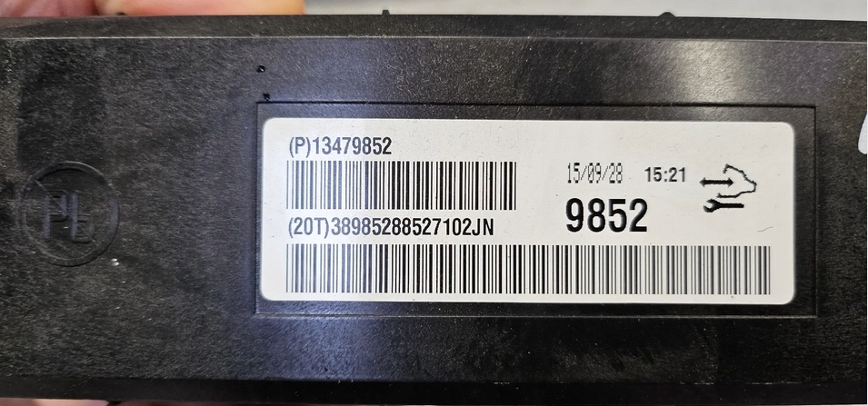 Блок керування бортовий комп'ютер набір 12670942 opel adam s 1.4 turbo 110kw b14 55193620 Київ